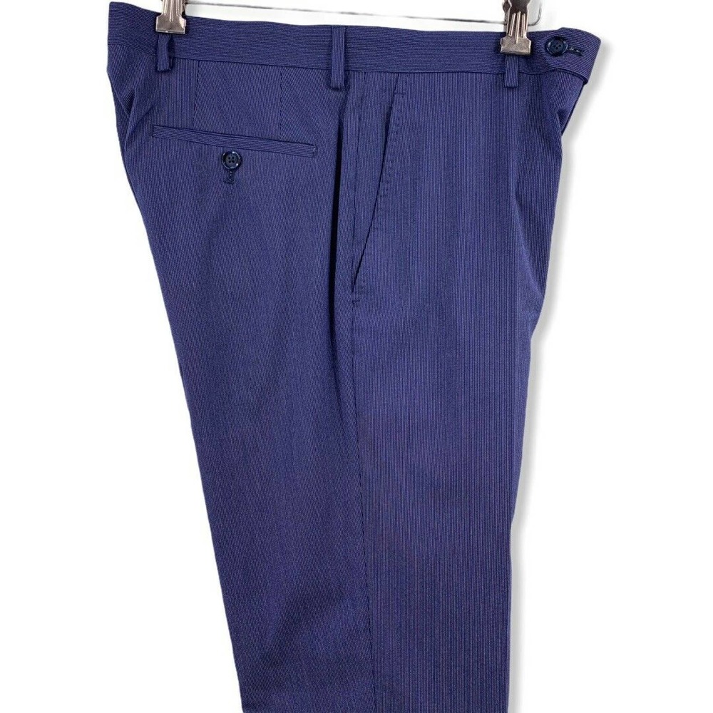 Laboratory Lord & Taylor‎ Blue Micro Stripe 30x32